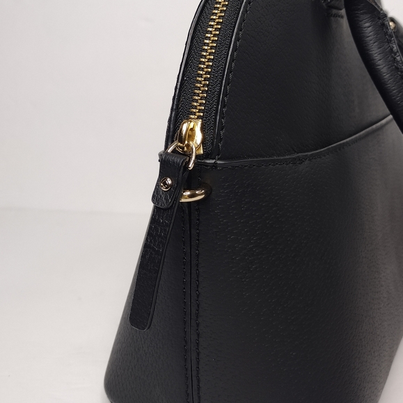 Kate Spade New York Black Leather Satchel Bag - Picture 8 of 15